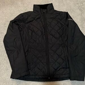 Columbia winter jacket, size large, color black